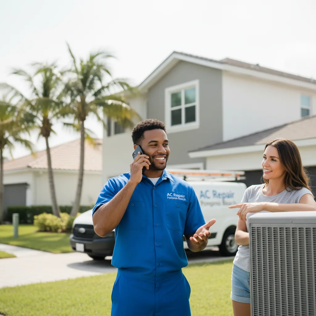 AC Repair Pompano Beach customer support in Theodore